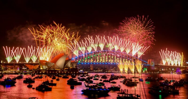 تصاویر: دنیا بھر میں نئے سال 2024 کی تقریبات